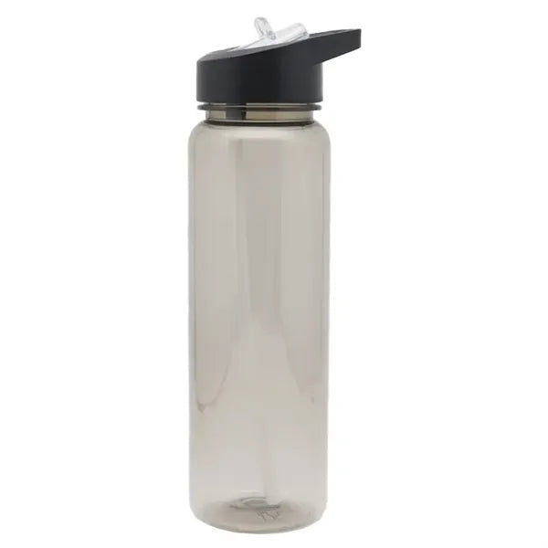24 Oz Plsatic Water Bottle with Lid And Straw