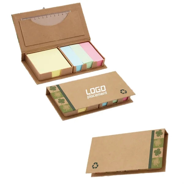 Multifunctional combination ruler sticky note