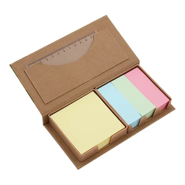 Multifunctional combination ruler sticky note
