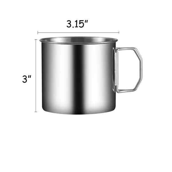 Unbreakable Stainless Drinking Cup