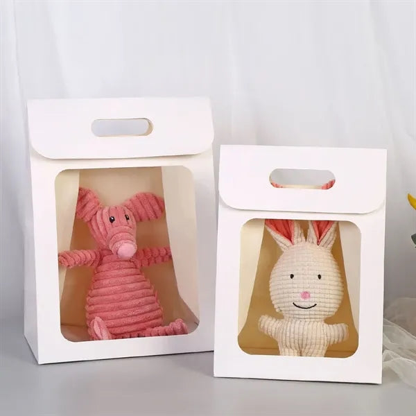 Paper Gift Bag with Clear Window