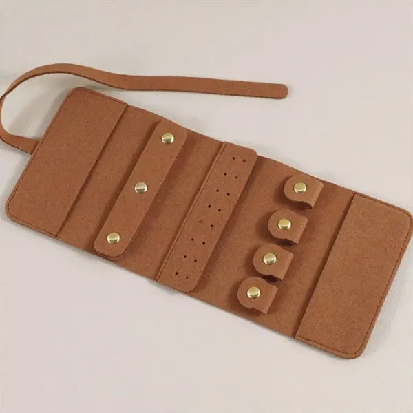 Jewelry Roll Bag Case Organizer
