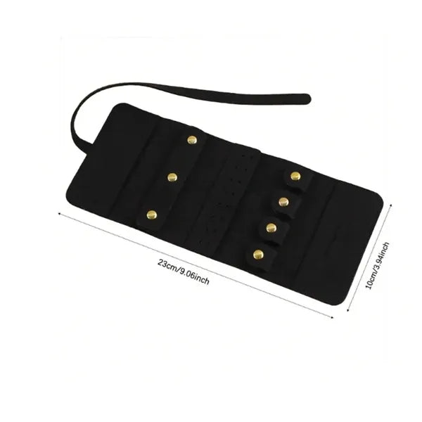 Jewelry Roll Bag Case Organizer