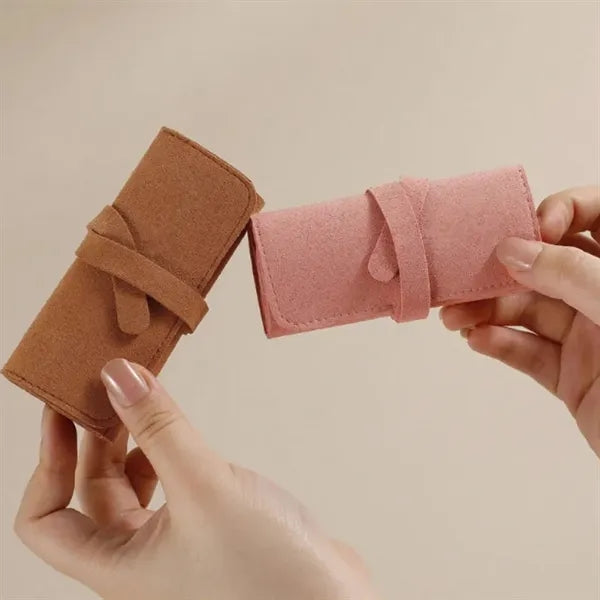 Jewelry Roll Bag Case Organizer