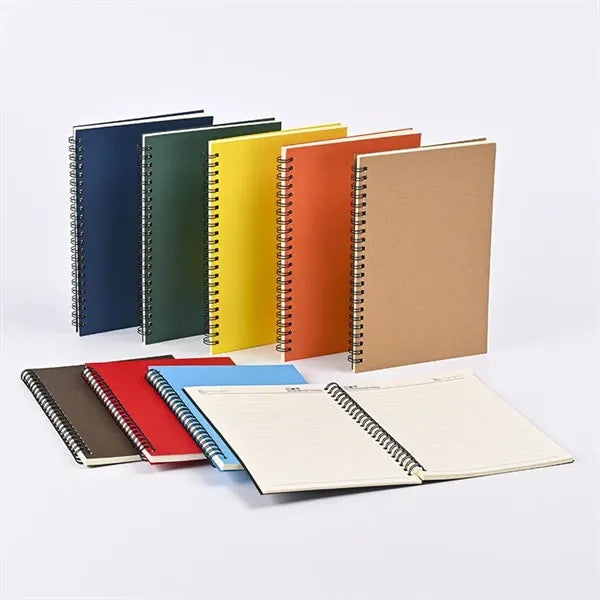 Eco-Friendly Spiral Notebook Multi Color