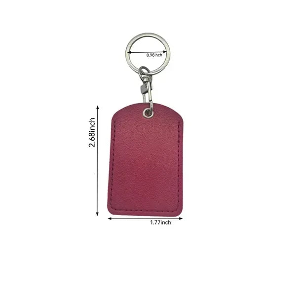 Leather Keychain - Custom Engraving Option