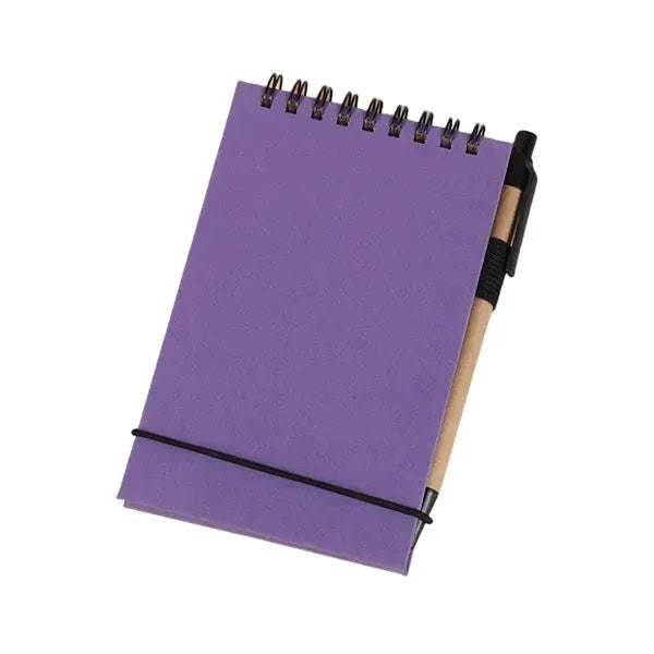 Mini Flip-Up Pocket Notepad - Includes Pen