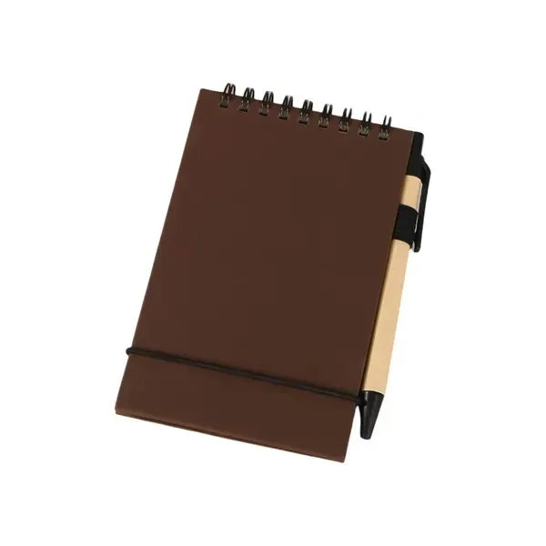 Mini Flip-Up Pocket Notepad - Includes Pen