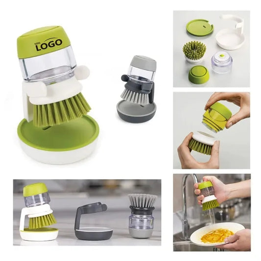 Multifunctional Soap Dispensing Brush