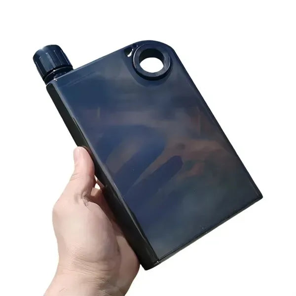 Clear Slim Water Bottle - BPA-Free Hydration Flask