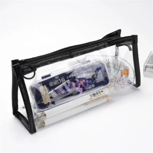 Pencil Cases Pouch Clear clear Marker Pouch with Zipper
