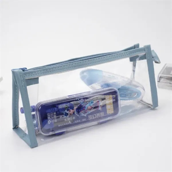 Pencil Cases Pouch Clear clear Marker Pouch with Zipper