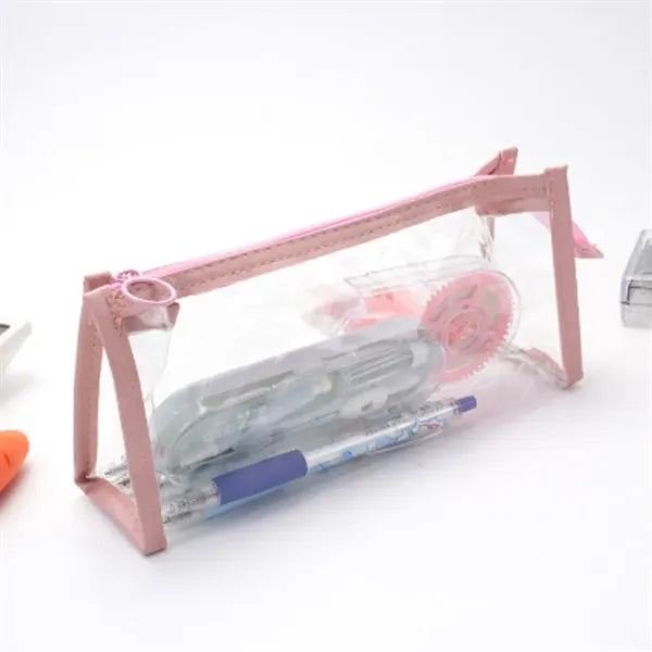 Pencil Cases Pouch Clear clear Marker Pouch with Zipper