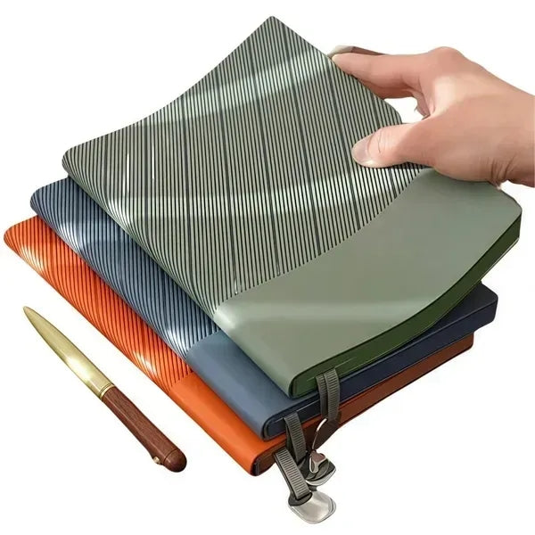 Soft Leather A5 Notebook - Premium Cover for Writing
