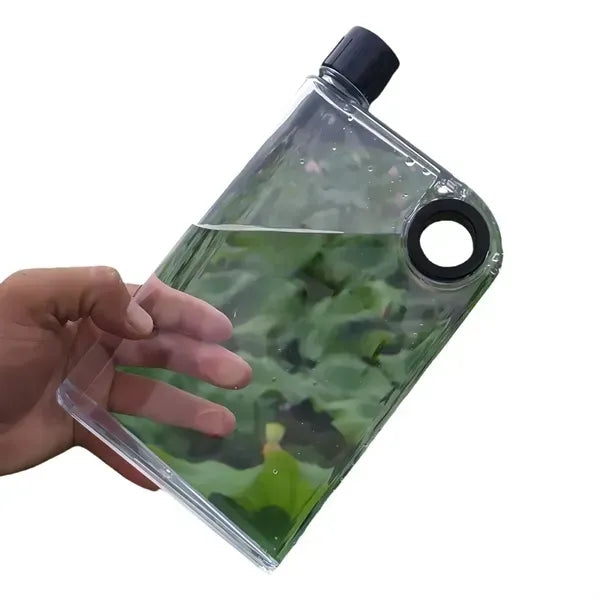 Clear Slim Water Bottle - BPA-Free Hydration Flask