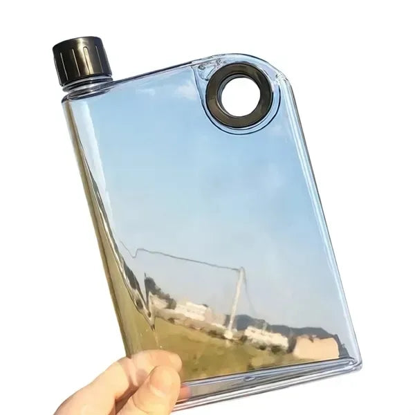 Clear Slim Water Bottle - BPA-Free Hydration Flask