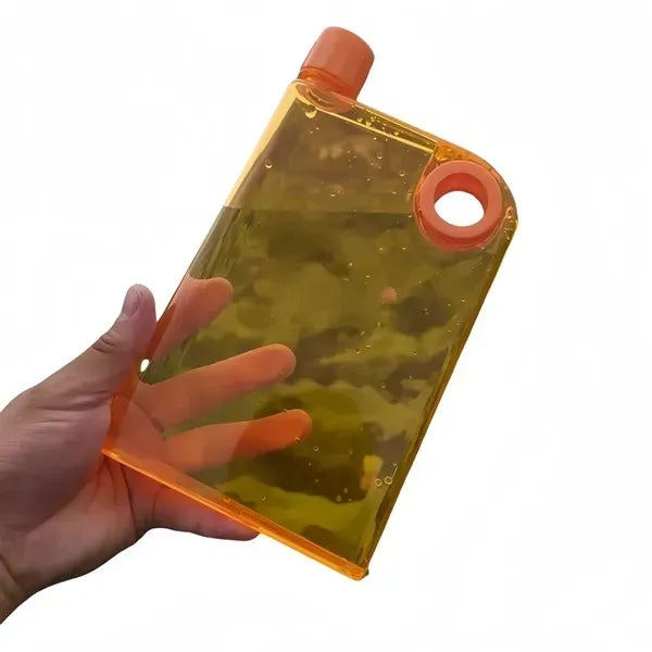 Clear Slim Water Bottle - BPA-Free Hydration Flask
