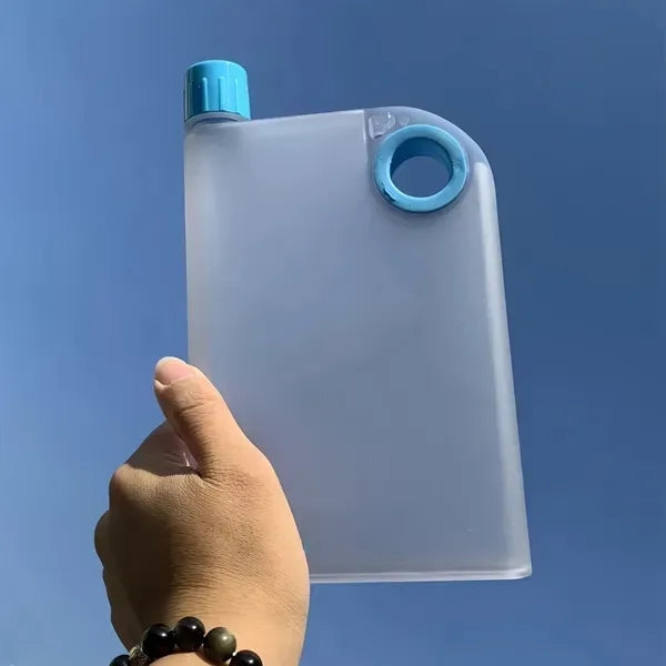 Clear Slim Water Bottle - BPA-Free Hydration Flask