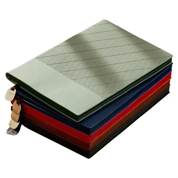 Soft Leather A5 Notebook - Premium Cover for Writing