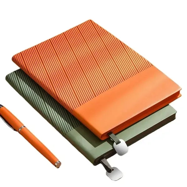 Soft Leather A5 Notebook - Premium Cover for Writing