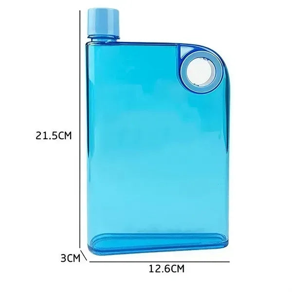 Clear Slim Water Bottle - BPA-Free Hydration Flask