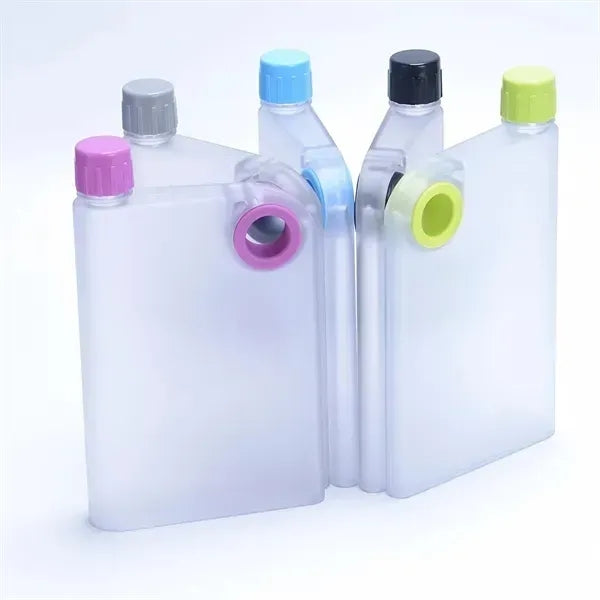 Clear Slim Water Bottle - BPA-Free Hydration Flask