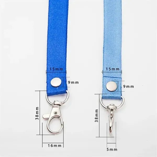 Metal Clip Lanyard Neck Strap for ID Badge