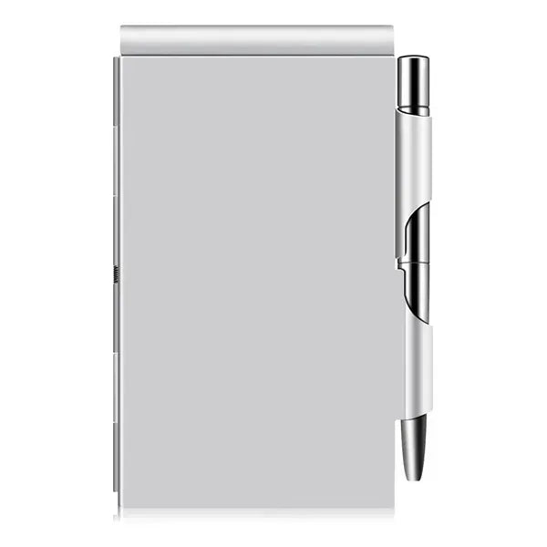 Aluminum Notepad & Pen Set - Premium Business Stationery