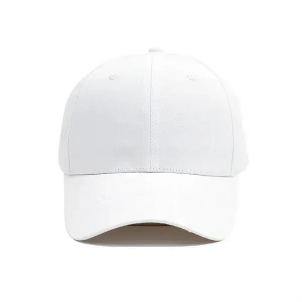 Adjustable Cotton Baseball Cap - Custom Fit Hat