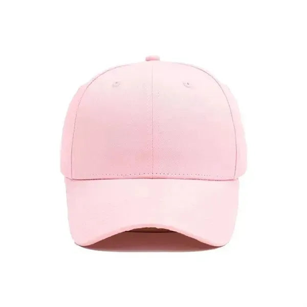 Adjustable Cotton Baseball Cap - Custom Fit Hat