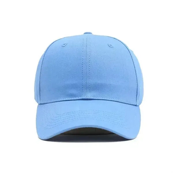 Adjustable Cotton Baseball Cap - Custom Fit Hat
