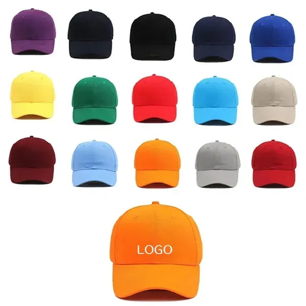 Adjustable Cotton Baseball Cap - Custom Fit Hat