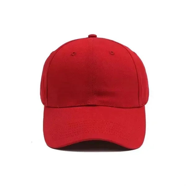 Adjustable Cotton Baseball Cap - Custom Fit Hat