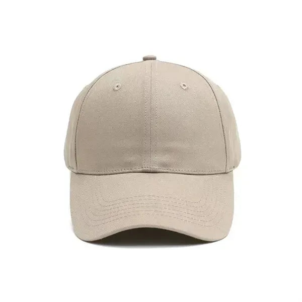 Adjustable Cotton Baseball Cap - Custom Fit Hat
