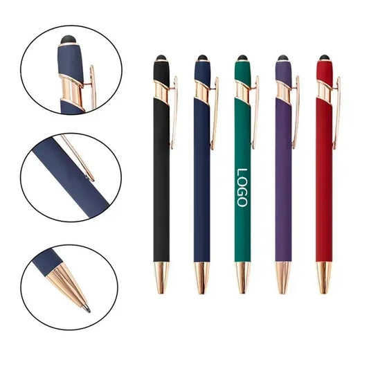 Retractable Stylus Ballpoint Pen - Multi-Functional Writer