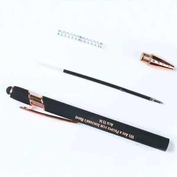 Retractable Stylus Ballpoint Pen - Multi-Functional Writer
