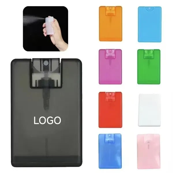 Cardcase-Like Plastic Perfume Spray Bottles Refillable