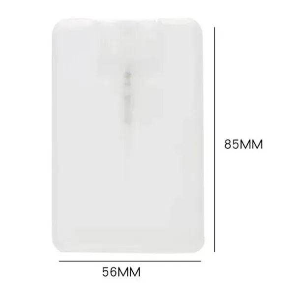 Cardcase-Like Plastic Perfume Spray Bottles Refillable