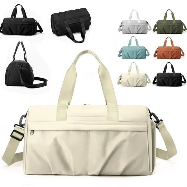 Oxford Cloth Dry And Wet Separation Fitness Bag