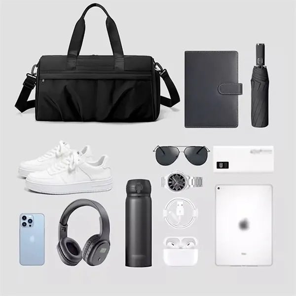 Oxford Cloth Dry And Wet Separation Fitness Bag