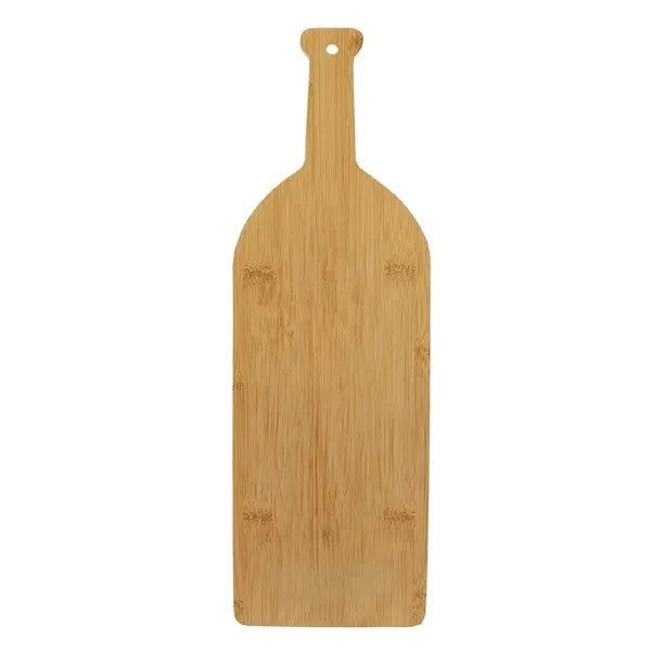 Wine Bottle Bamboo Cutting Board
