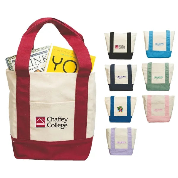 Mini Canvas Tote Bag
