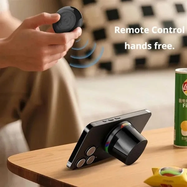 Mini Bluetooth Speaker with Magnetic & Phone Holder
