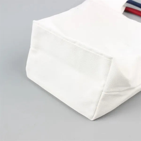 Hand-held canvas bag