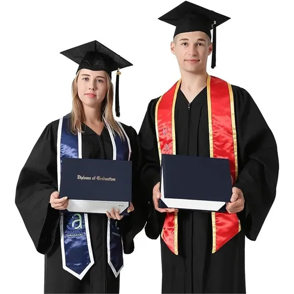 A4 Leather Diploma Cover Award Degree Certificate Holder