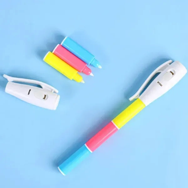 Invisible Ink Pen with UV Flashlight