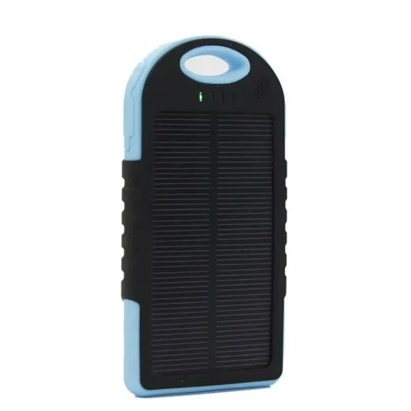 5000mah Portable Solar Charger with LED Light