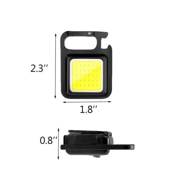 Rechargeable Keychain Flashlight