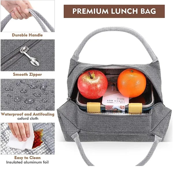 Waterproof Work School Picnic Insulated Cooler Lunch Bag