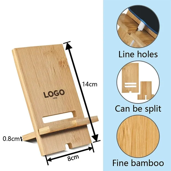 Bamboo Phone Stand